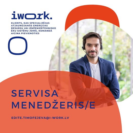 Servisa menedžeris/-e