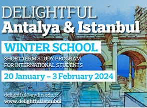 Information session about Delightful Antalya & Istanbul 2024 Winter School