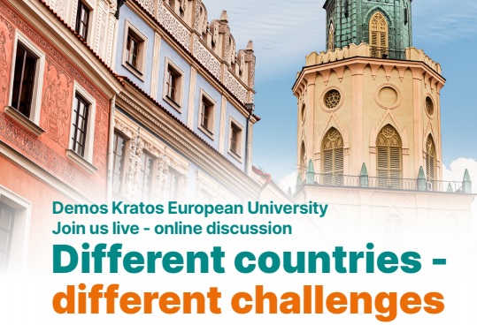 "Different Countries - Different Challenges" online discussion panel 
