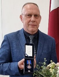 Apsveicam Akadēmijas lektoru Jāni Ievīti ar augstu Latvijas Republikas prokuratūras apbalvojumu - Prokuratūras III pakāpes Goda zīmi