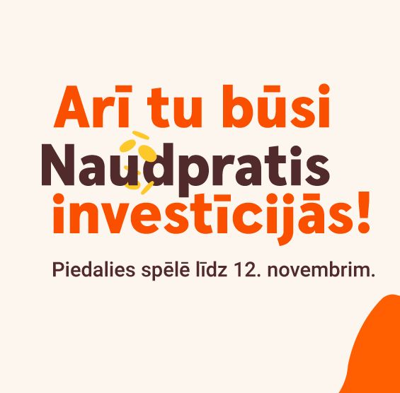 Jaunums! spēle “Naudpratis” - par investīciju tēmu