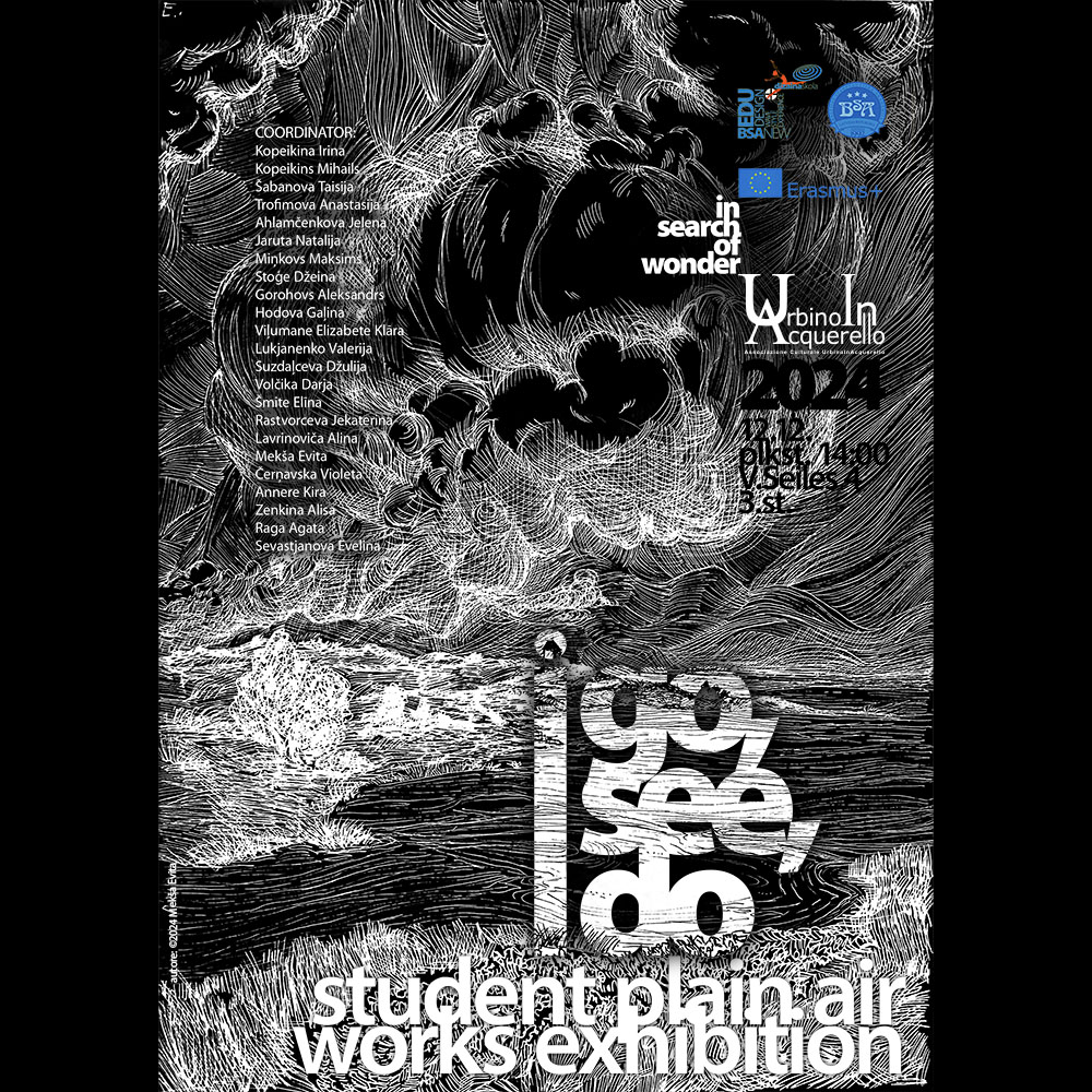 Aicinām apmeklēt studentu prakses darbu izstādi "I go, I see, I do"