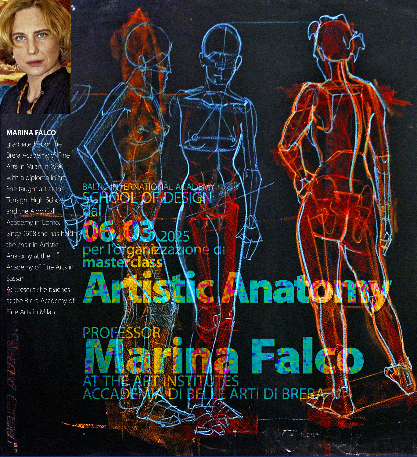 Meistarklase: profesore Marina Falko (Breras Akadēmija)
